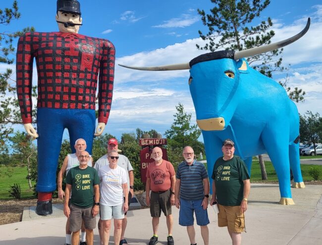 Paul Bunyan group ride