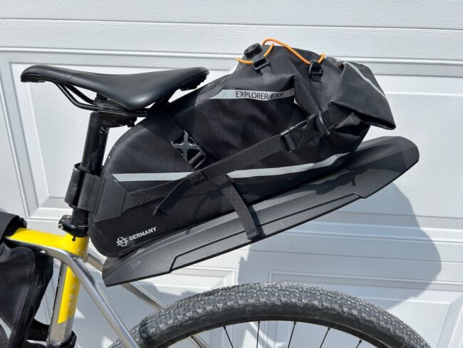 SKS Seatpost bag demo