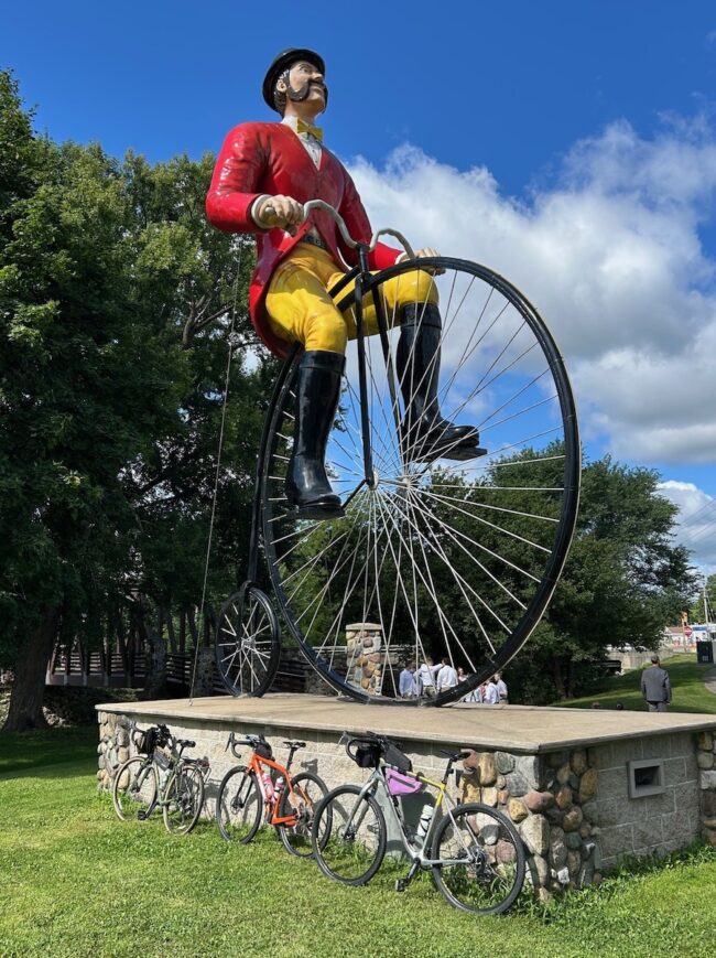 sparta big bike on cycling adventure