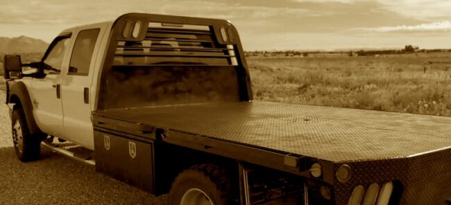 flat bed truck