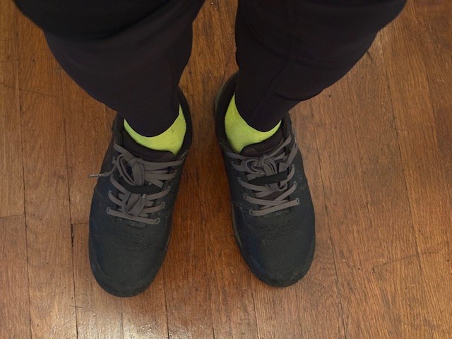 high visibility cycling socks