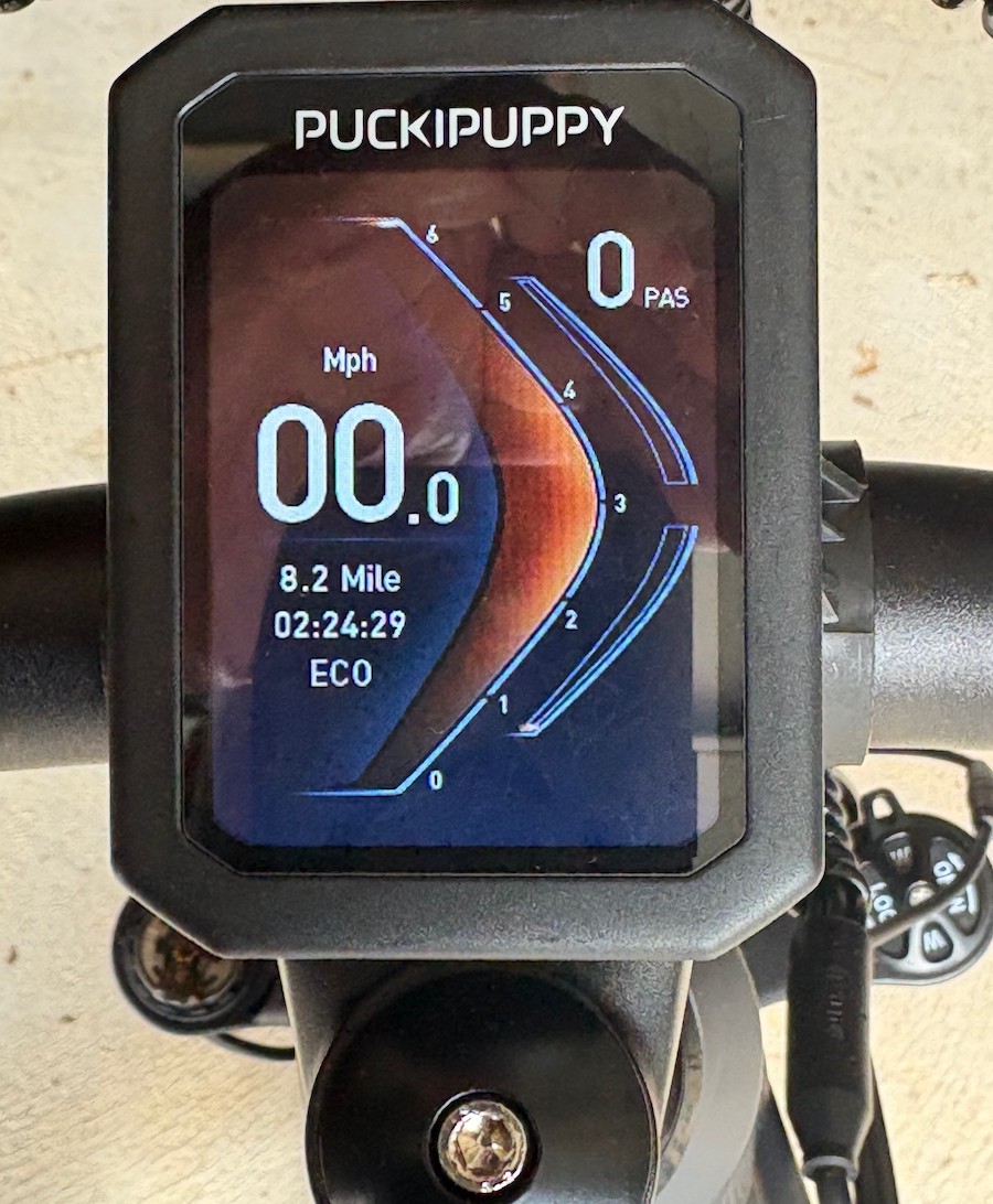 Puckipuppy Boxer ST Ebike LCD