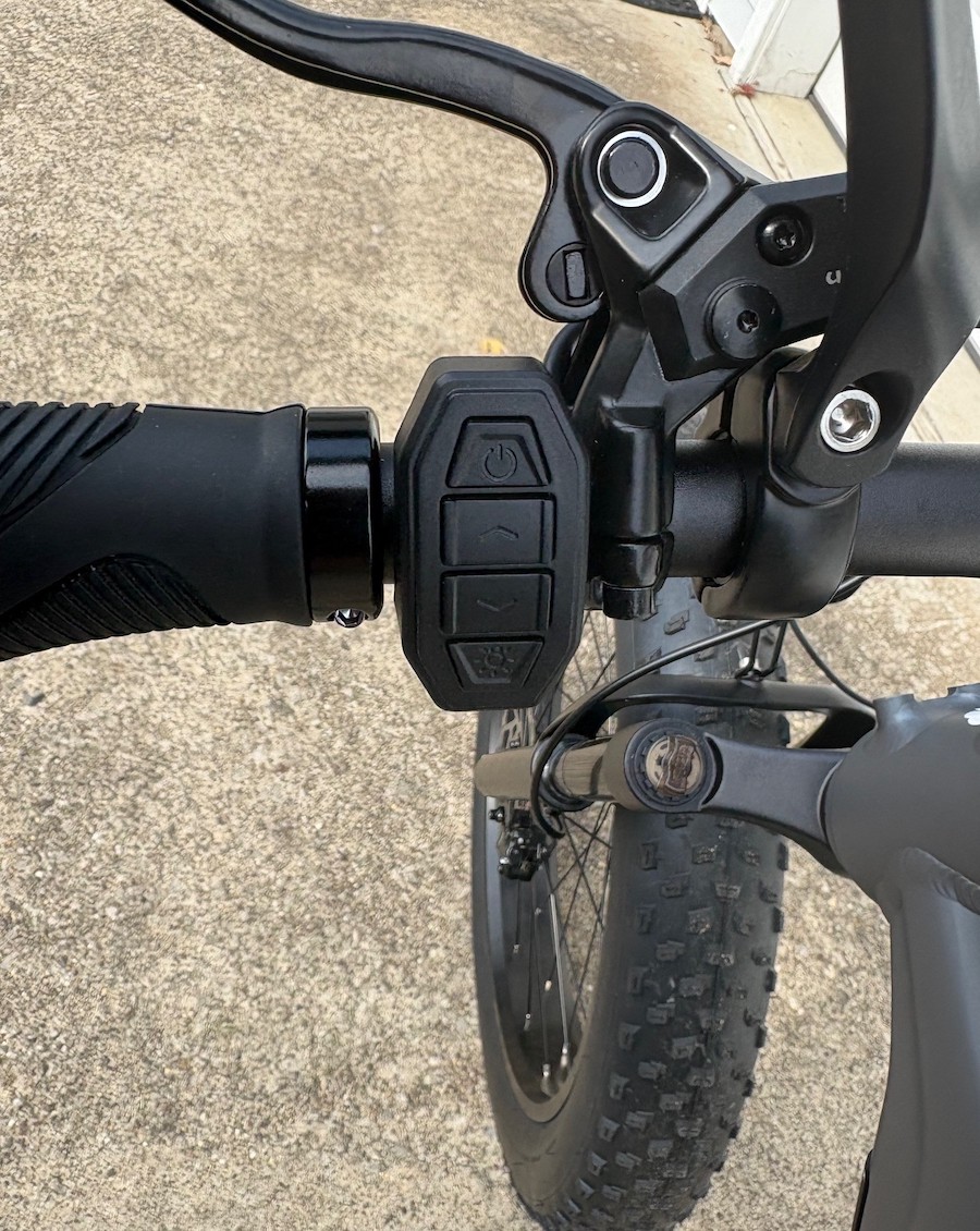 Puckipuppy Boxer ST Ebike controls