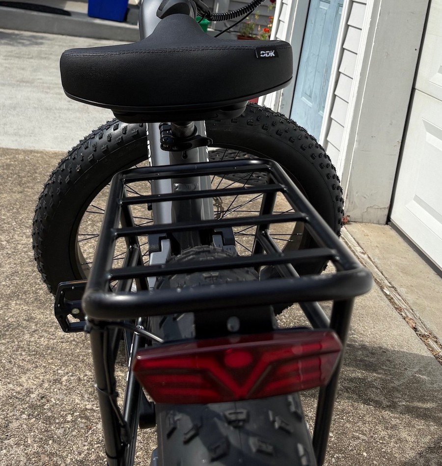 Puckipuppy Boxer ST Ebike rear rack
