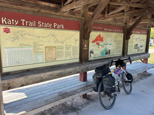 bike trip trailhead