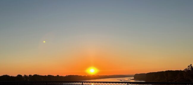 bike trip sunrise