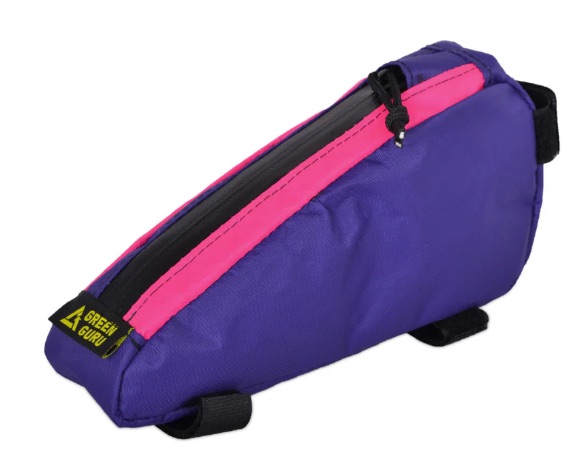 Green Guru Bike Top Tube Bag product shot sideview