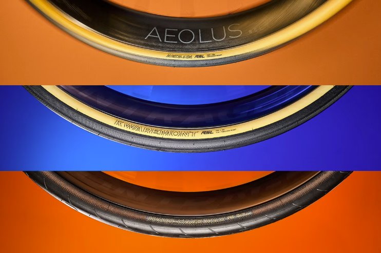 Bontrager Aeolus RSL, Kwaremont RSL, and Hard-Case Max Pro tires