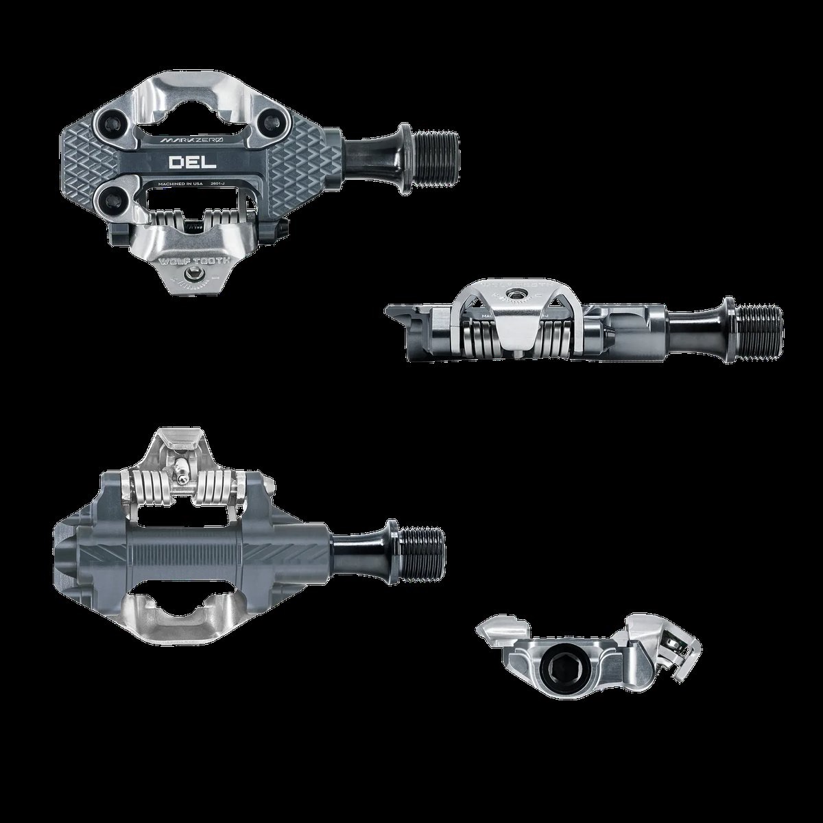 Wolf Tooth MK0 DEL Gravel Race Clipless Pedals