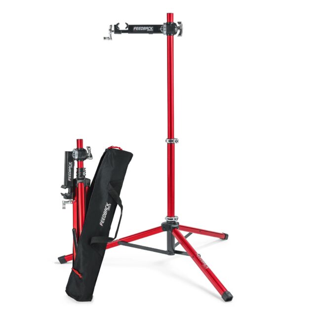 Feedback Sports Pro Ultralight Repair Stand with carrying case
