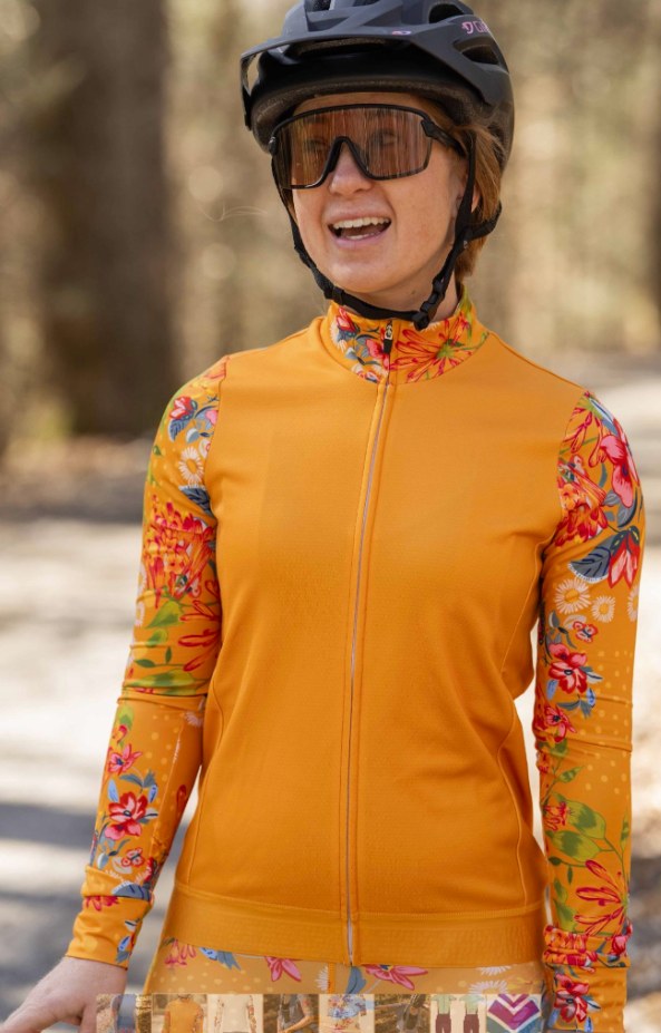 SHREDLY Cadence Collection orange jacket