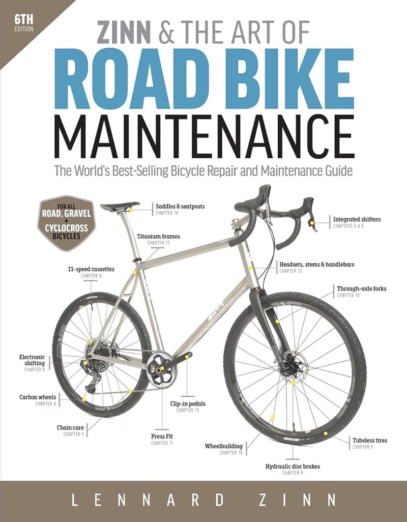 road bike maintenance book by Lennard Zinn