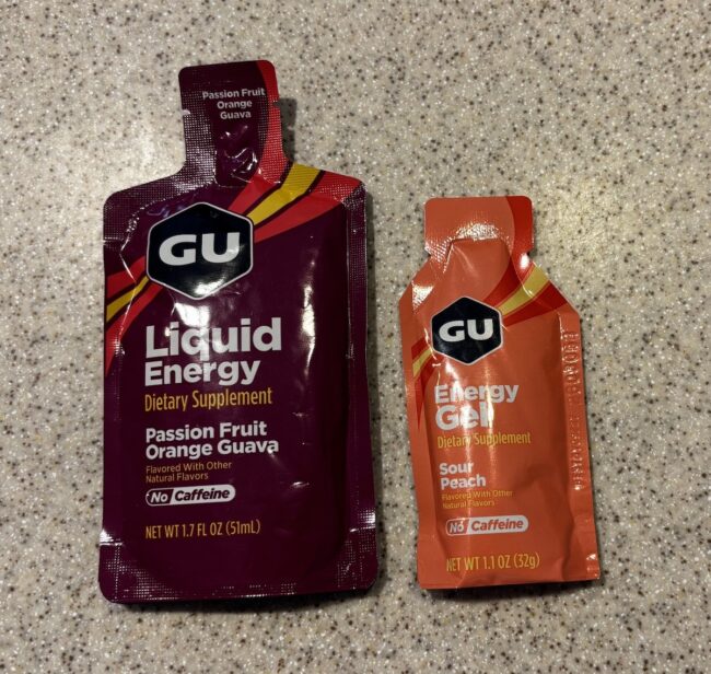 GU Liquid Energy vs Gel