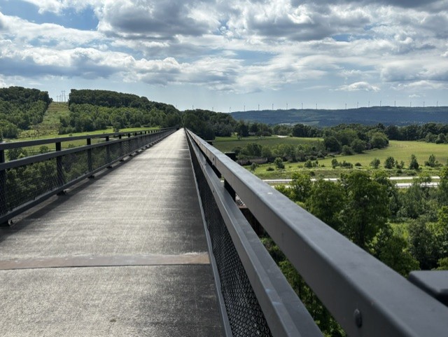 GAP and C&O Trail Cycling Adventure viaduct