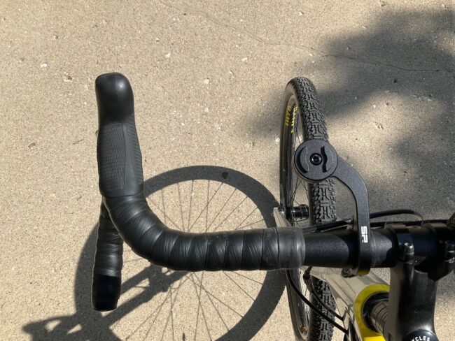 SP Connect Gravel Mount overhead view