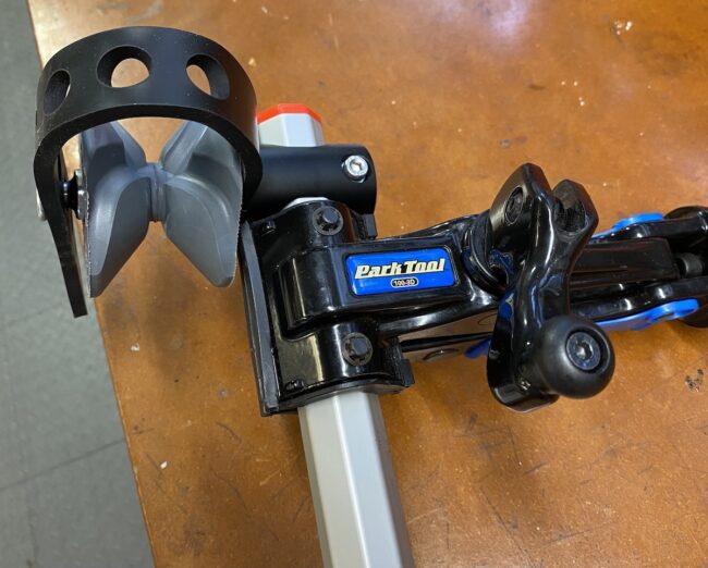 Silca Hirobel Frame Clamp overhead
