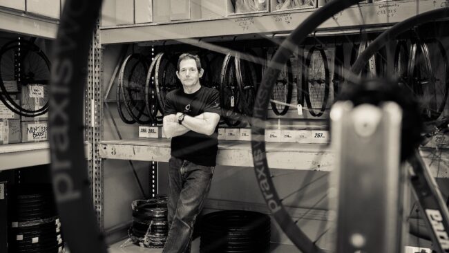 Jim Langley cyclist writer at Praxis