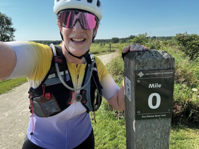 Castelli Jersey at trailhead