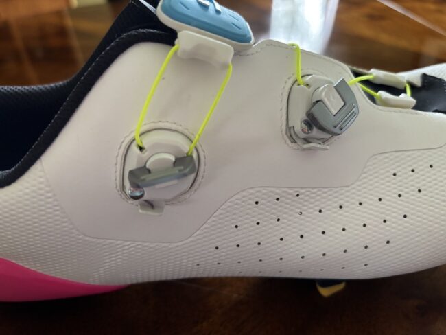 SIDI Genius X Wyve Road Close view of SIDI closures