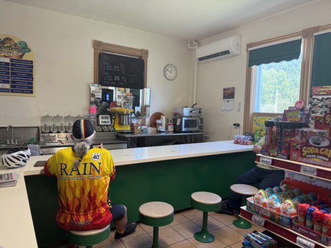 Mesabi Trail SOS ice cream shop