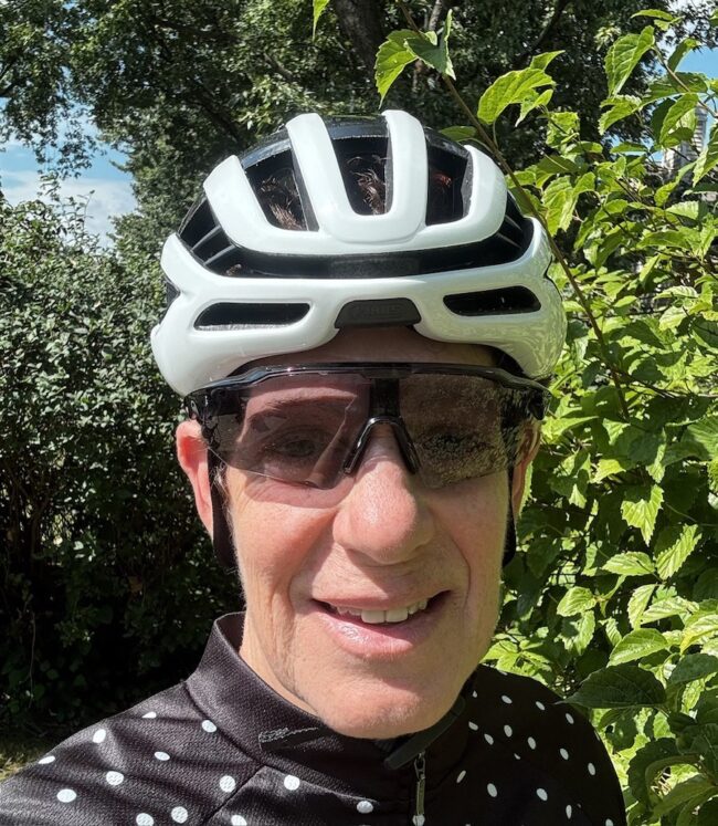 HAWK LT cycling sunglasses front view