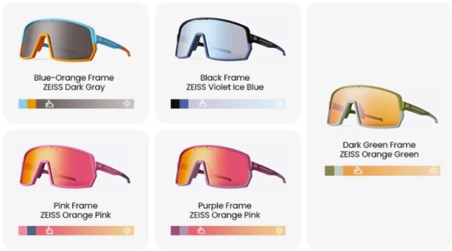 ZEISS lens color combos