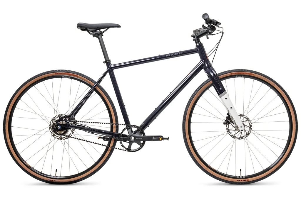 Priority Apollo flat bar belt drive hybrid bike