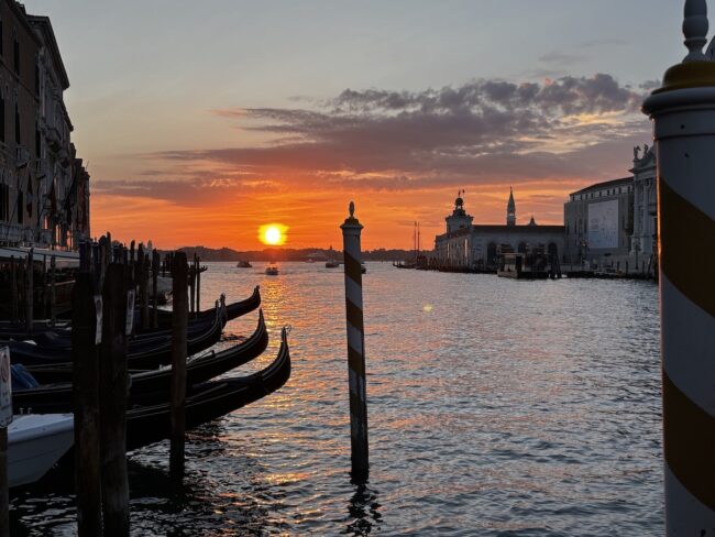 Cycling Riccione, Italy Venice at sunrise